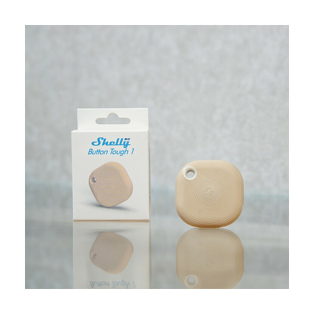 Uređaj za pametnu kuću SHELLY Plug & Play "Blu Button Tough Mocha" Bluetooth prekidač & dimmer-4