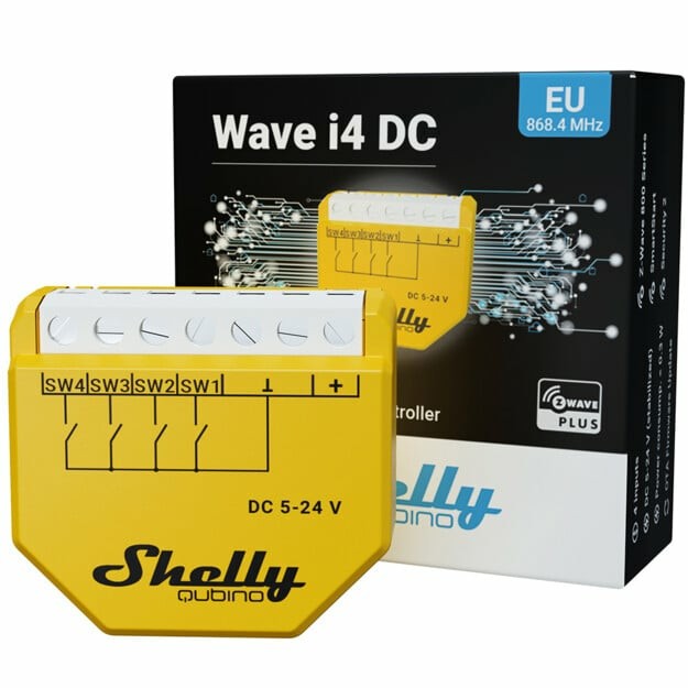 Uređaj za aktivaciju scena SHELLY Wave i4 DC Z-Wave-2