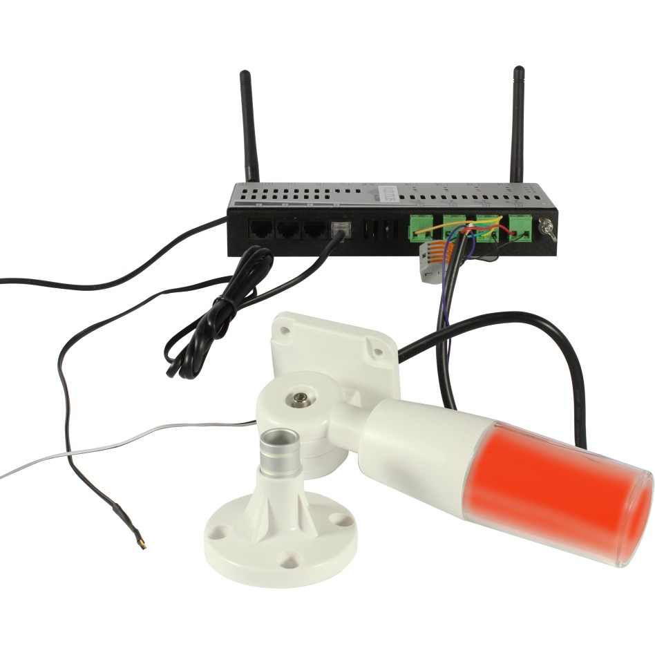 Signalna lampa ALLNET MSR zbh. Rot/Žut/Zelen/Buzzer pojedinačno upravljiv