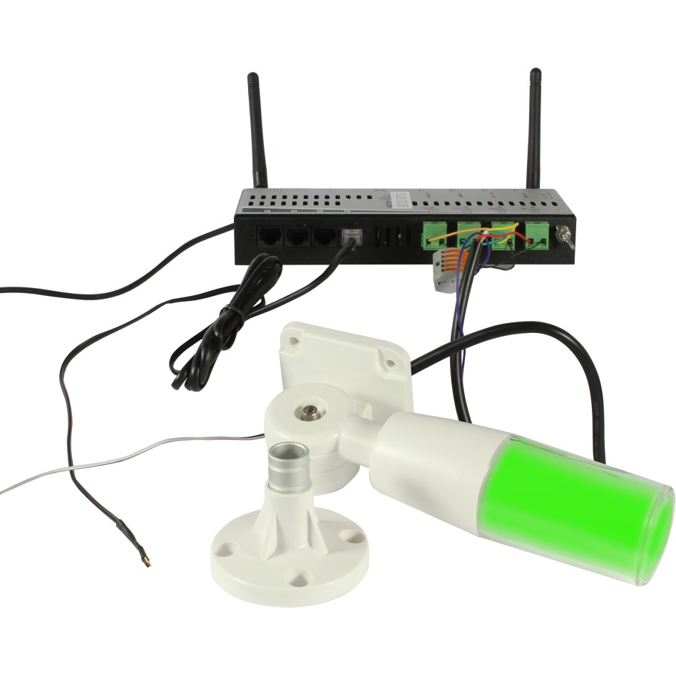 Signalna lampa ALLNET MSR zbh. Rot/Žut/Zelen/Buzzer pojedinačno upravljiv-1