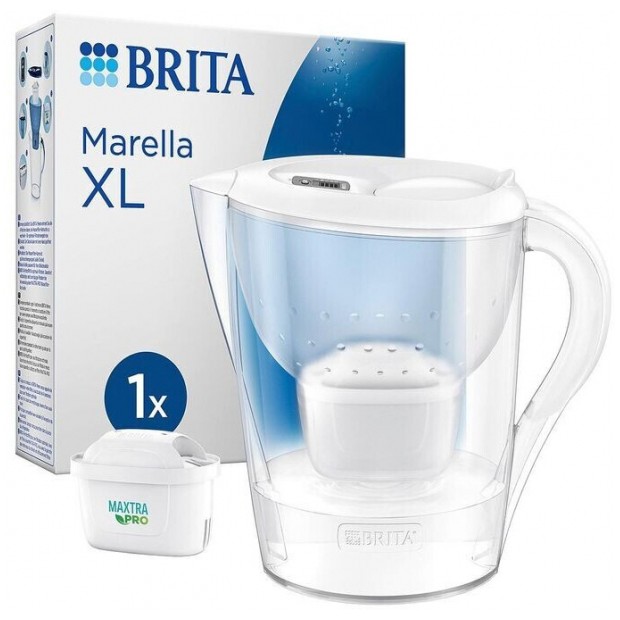 Filter za vodu BRITA Marella XL bijeli inkl. 1 filter-0