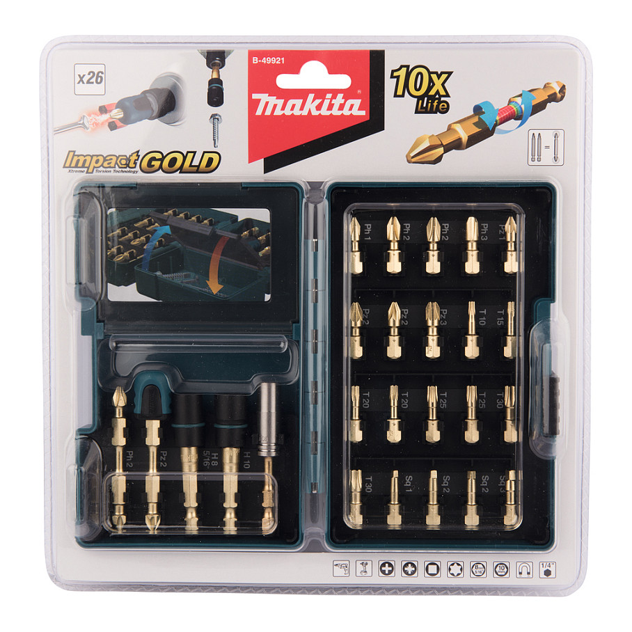 Set bita za bušenje MAKITA B-49921-1
