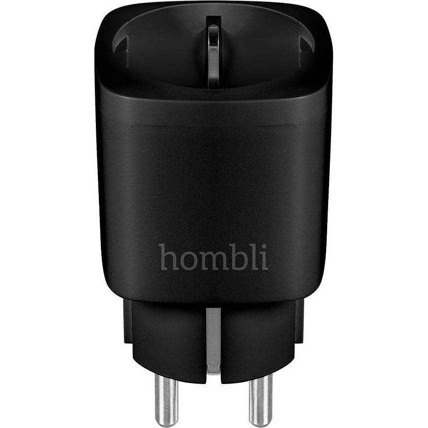 Utičnica HOMBLI smarte outdoor Steckdose V2 crna boja