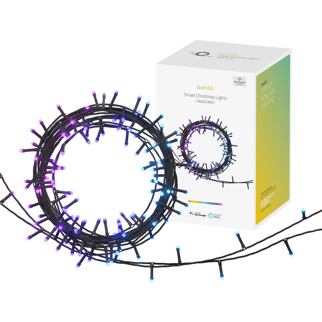 Dekorativna rasvjeta → HOMBLi → Hombli smartes Weihnachtslicht RGB-2