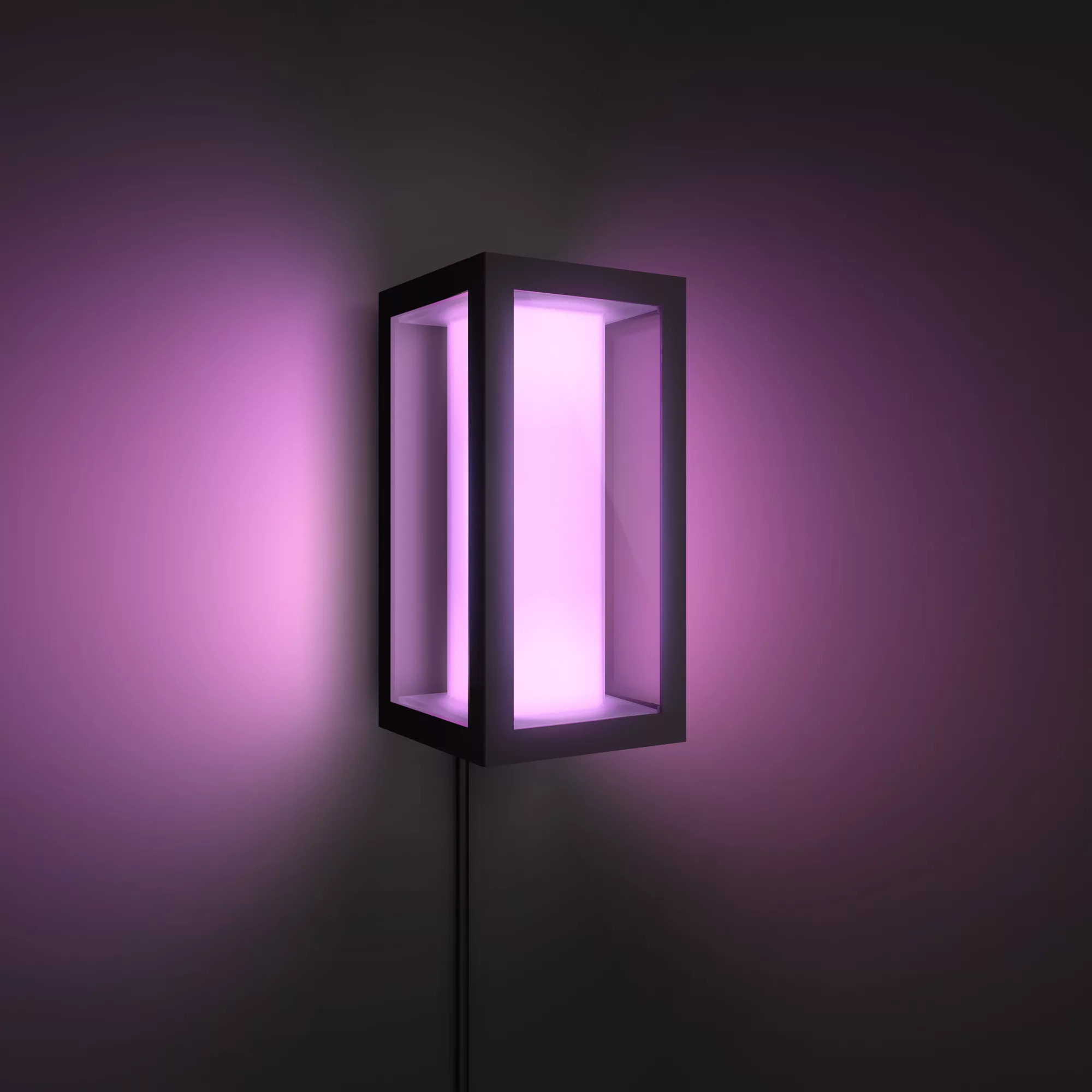 Vanjska zidna svjetiljka PHILIPS Hue Impress (uska, crna, 1200 lm, IP44)-4
