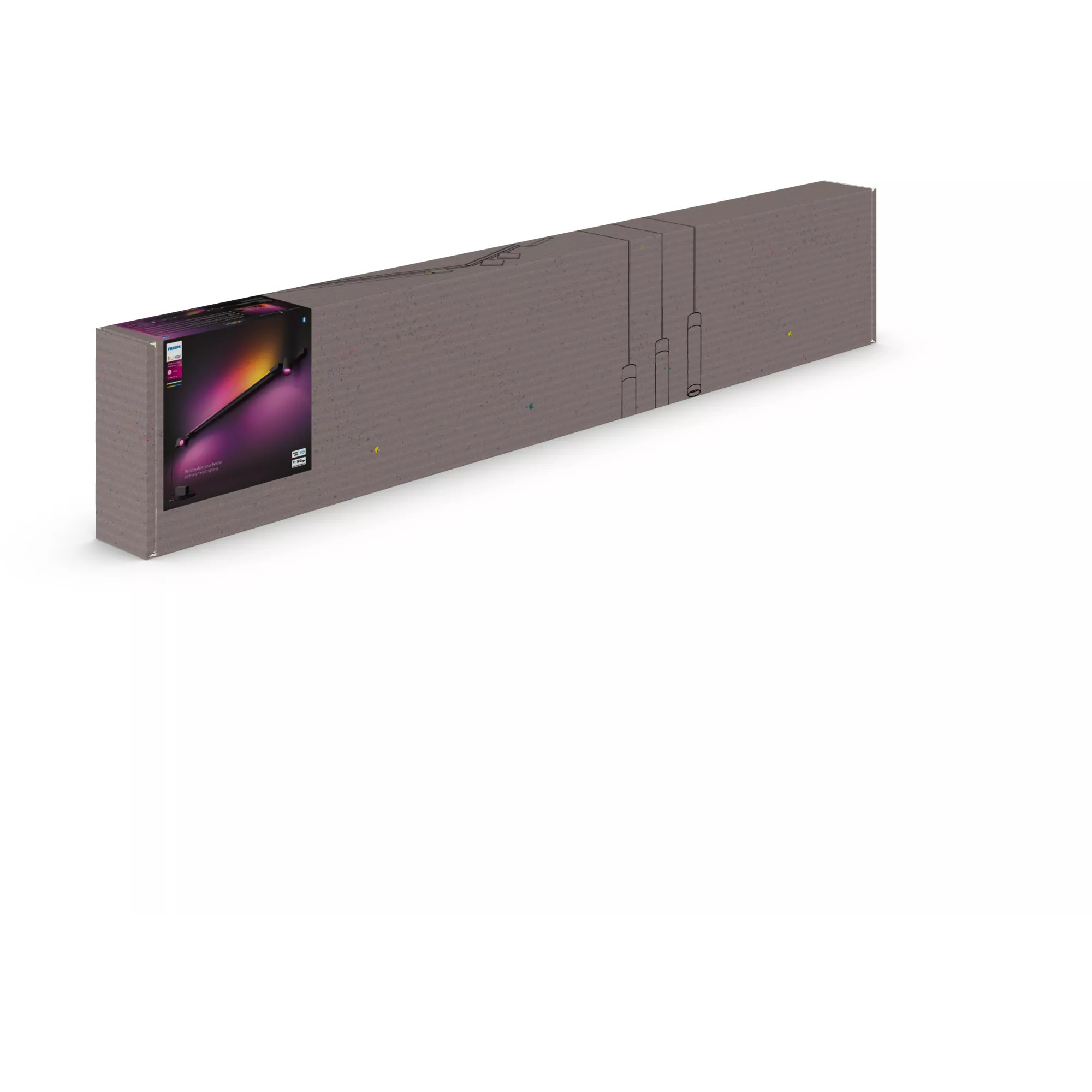 Set rasvjete PHILIPS Hue Perifo Basis-Set Wandl. 2 Spots+Gradient Tube sw-1