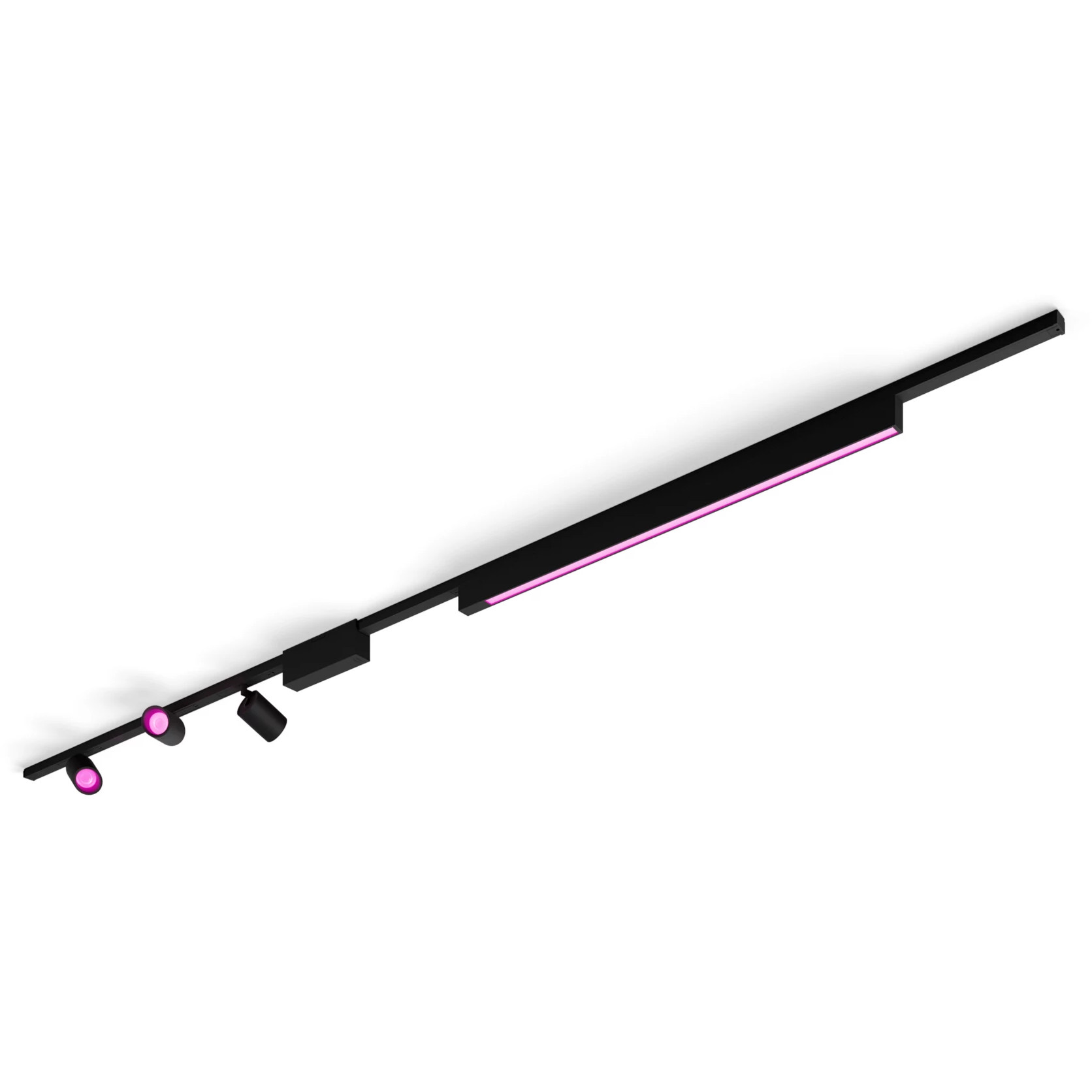Sustav tračne rasvjete PHILIPS HUE Perifo stropni početni set (3 reflektora + Lightbar, crni)