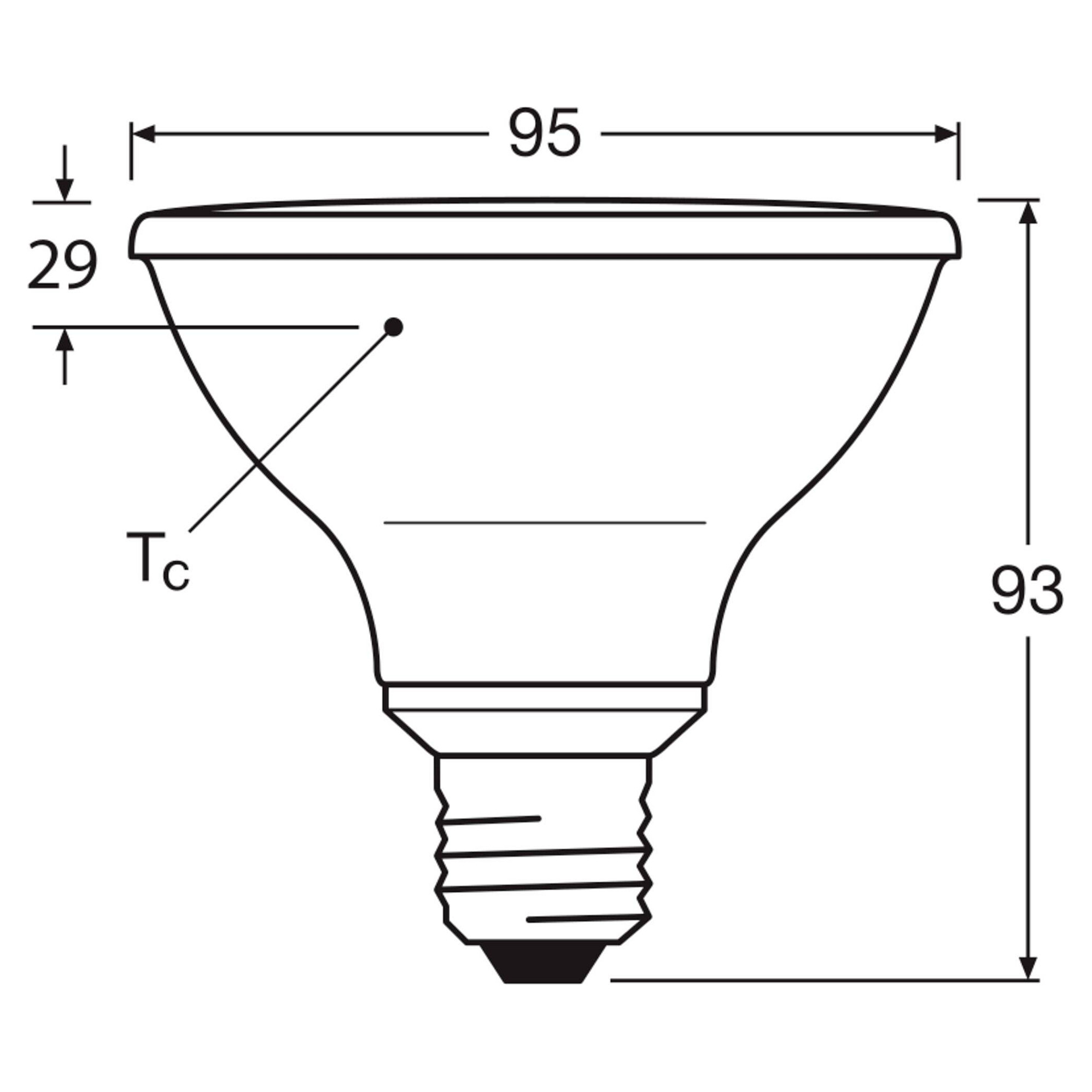 LED reflektor Osram PAR307536 DIM 10W 927 E27 (633 lm, 2700K, E27, dimabilno)-6
