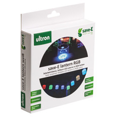 LED Laterne ULTRON save-E RGB Solar IPX7-3