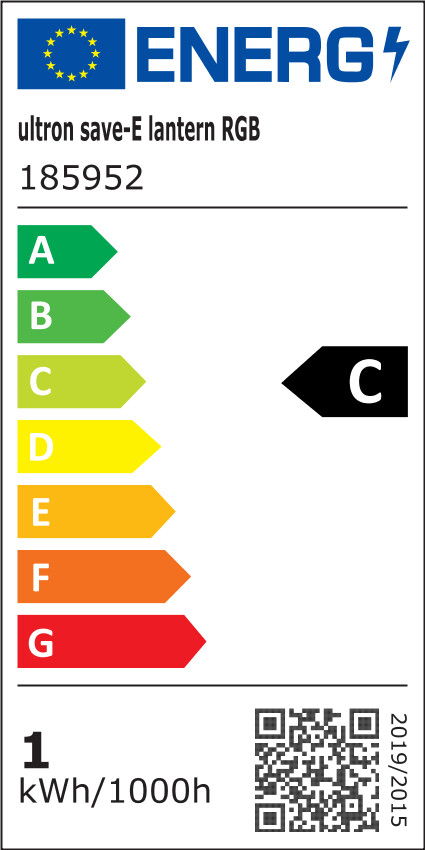 LED Laterne ULTRON save-E RGB Solar IPX7-4