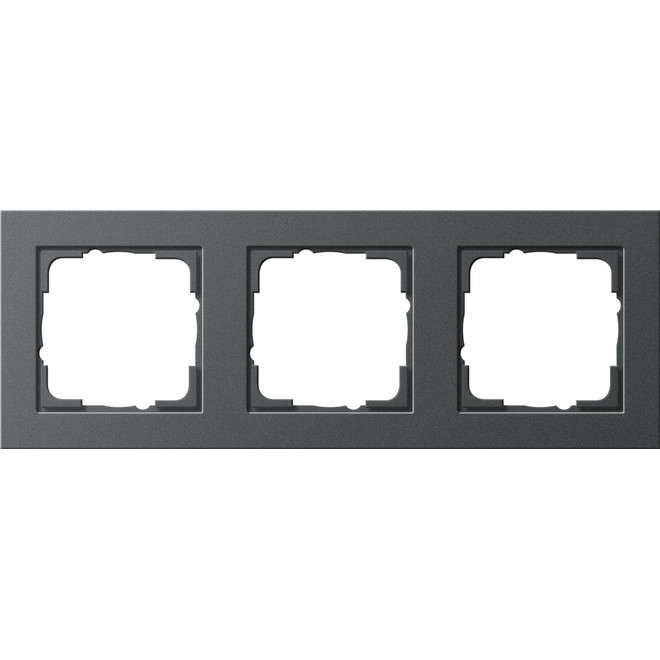 Okvir GIRA 021323 3f anthrazit E2 3-fach E2