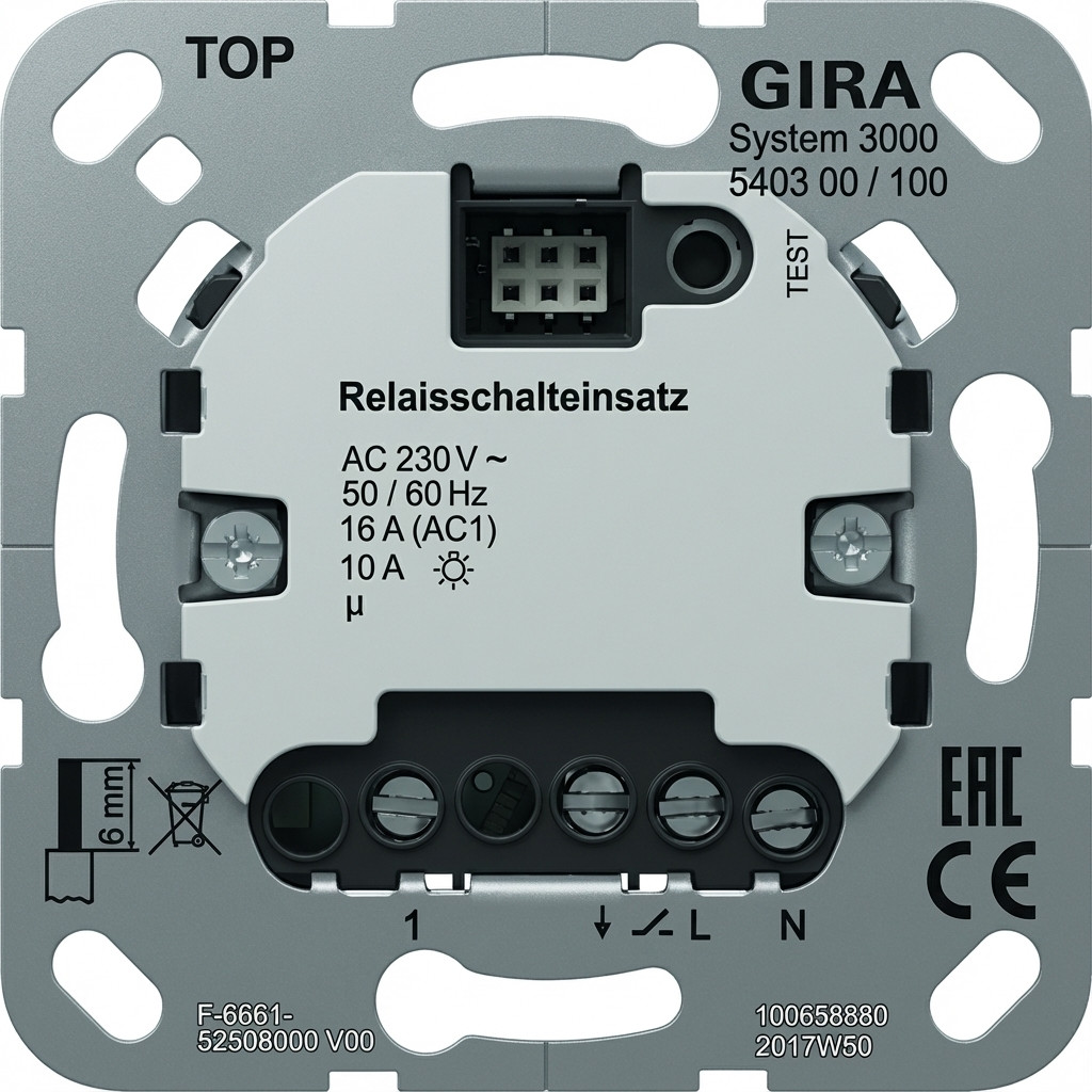 Uređaj GIRA 540300 S3000 Relaisschalteins. Einsatz