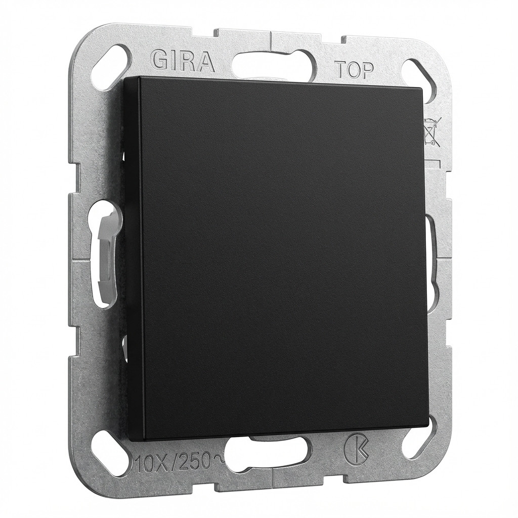 Blindabd. GIRA 0268005 Tragring System 55 crna boja