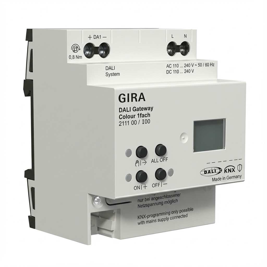 Prekidač GIRA 211100 (DALI Gateway, 1f, REG, KNX Secure)-0