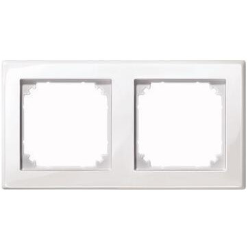 Okvir za utičnice MERTEN 2-fach 15.2 x 8.1 cm bijeli-0