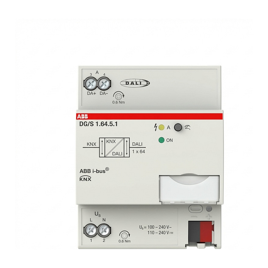 DALI-Gateway ABB Stotz S&J Premium 1fach REG DG/S1.64.5.1