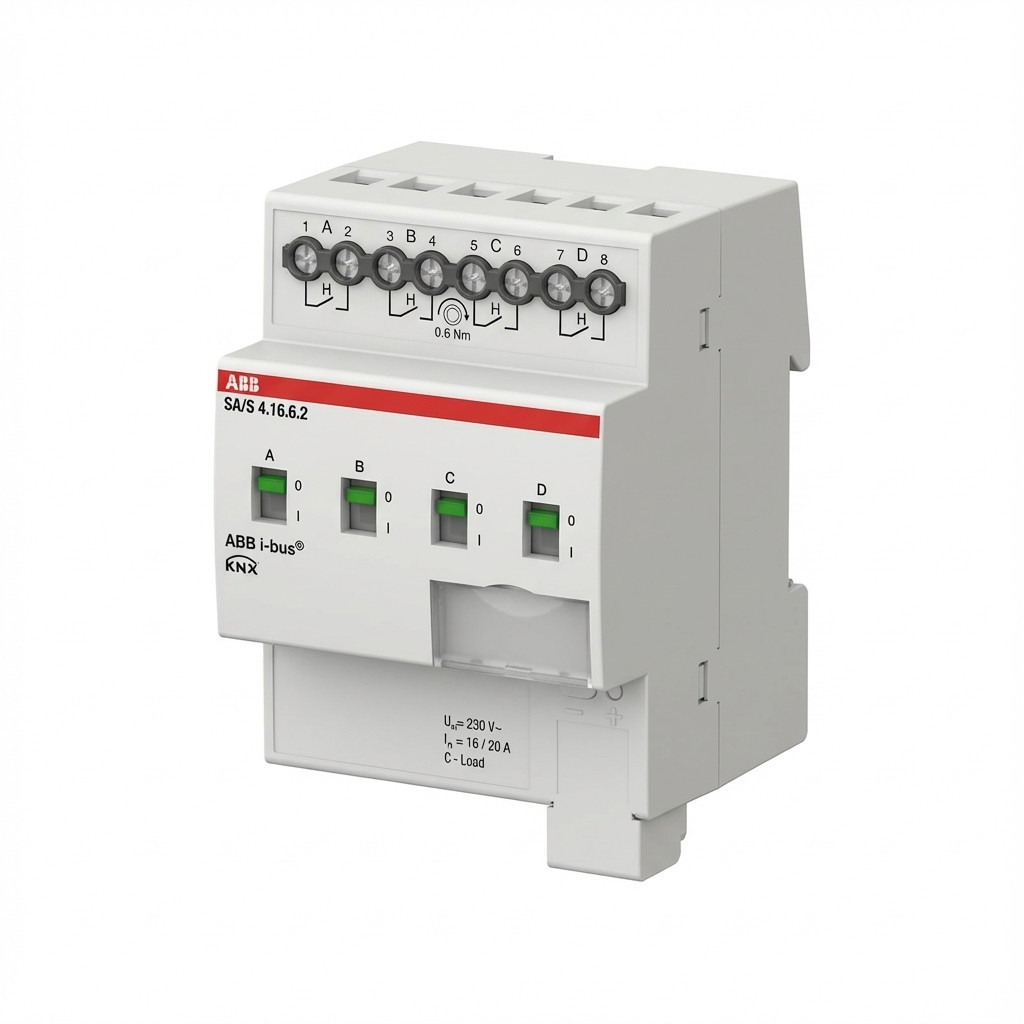 Schaltaktor ABB SA/S4.16.6.2 4f 16 A C-Last m.Energiefunktion