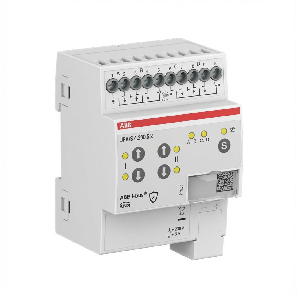 ABB KNX aktuator za rolete JRA/S4.230.5.2 (4-kanalni, 230V, ručno upravljanje)
