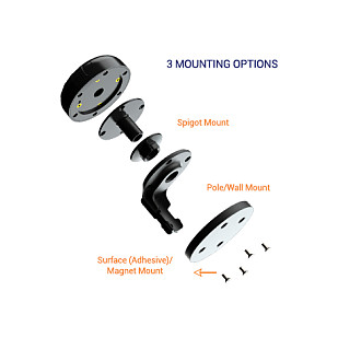 Antena POYNTING A-PUCK-0007-V2-01 crna SMA (M) & RPSMA Adapter-4