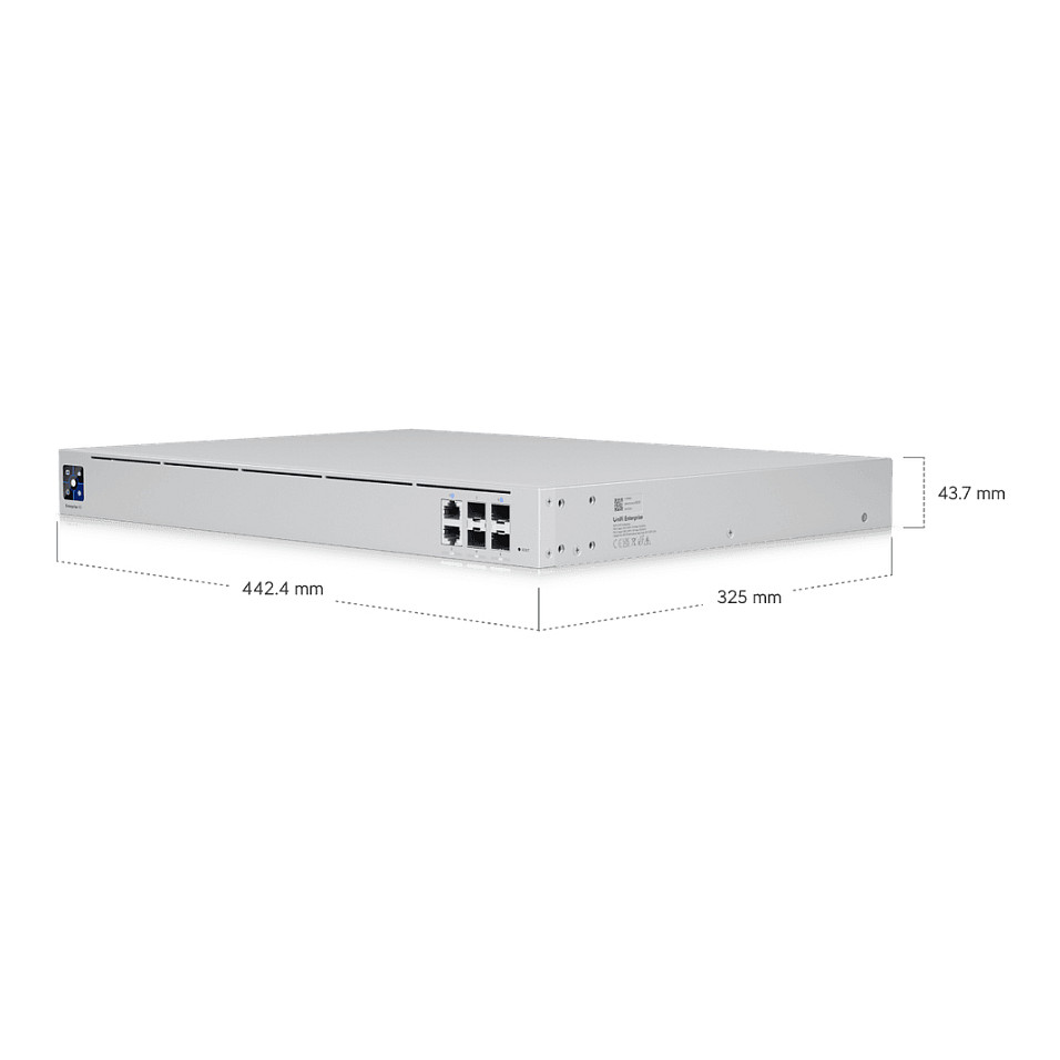 Uređaj za mrežu UBIQUITI UXG-Enterprise 2x SFP28, 2x SFP+, 2x 2,5 GbE-3