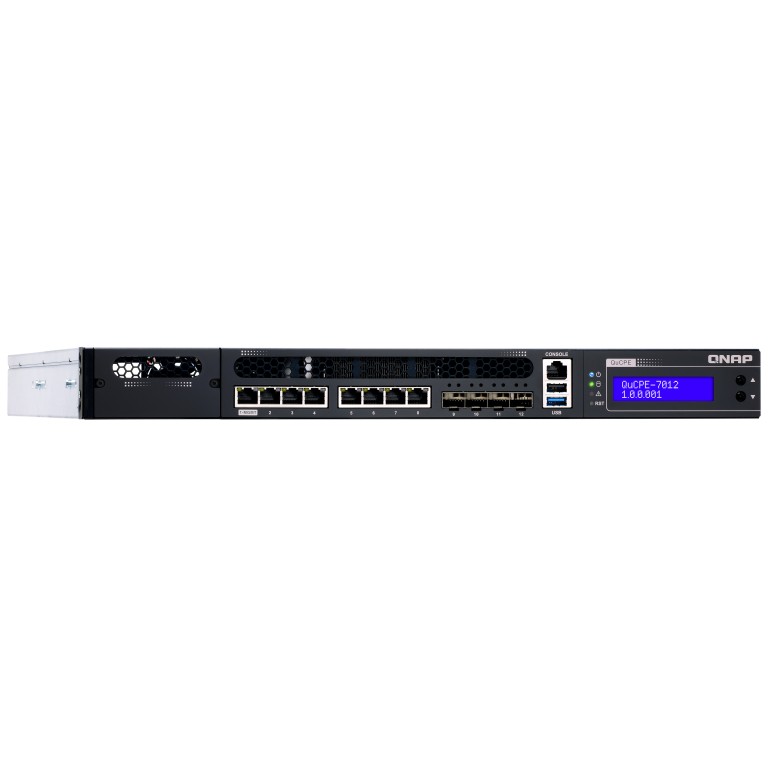 Mrežni uređaj QNAP QuCPE-7012-D2146NT-32G (Intel Xeon D-2146NT, 8x2.5GbE RJ45 portova, 4x10GbE SFP+ portova)-3