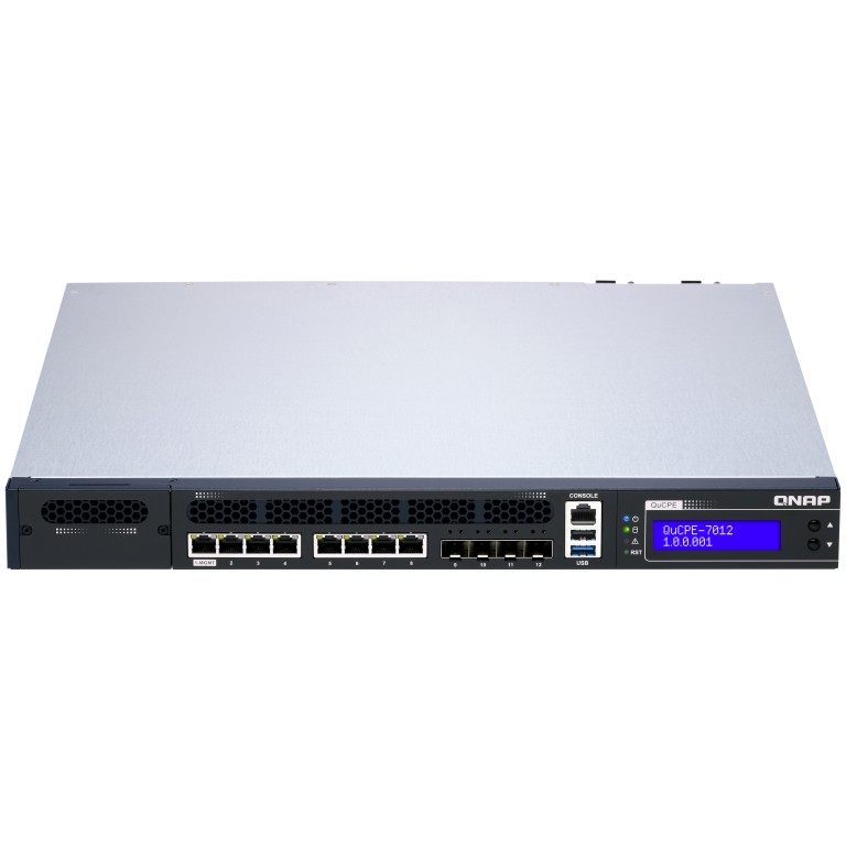 Mrežni uređaj QNAP QuCPE-7012-D2146NT-32G (Intel Xeon D-2146NT, 8x2.5GbE RJ45 portova, 4x10GbE SFP+ portova)-6