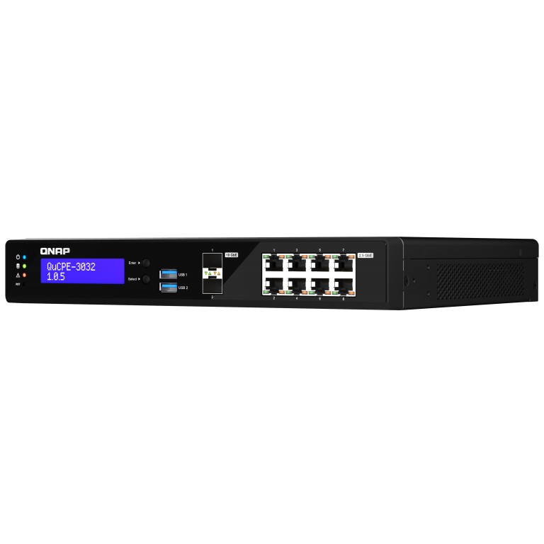Mrežni uređaj QNAP QuCPE-3032-C3558R 8G (Intel Atom C3558R, 8x2.5GbE RJ45, 2x10GbE SFP+, 2xM.2 2280 NVMe)-4