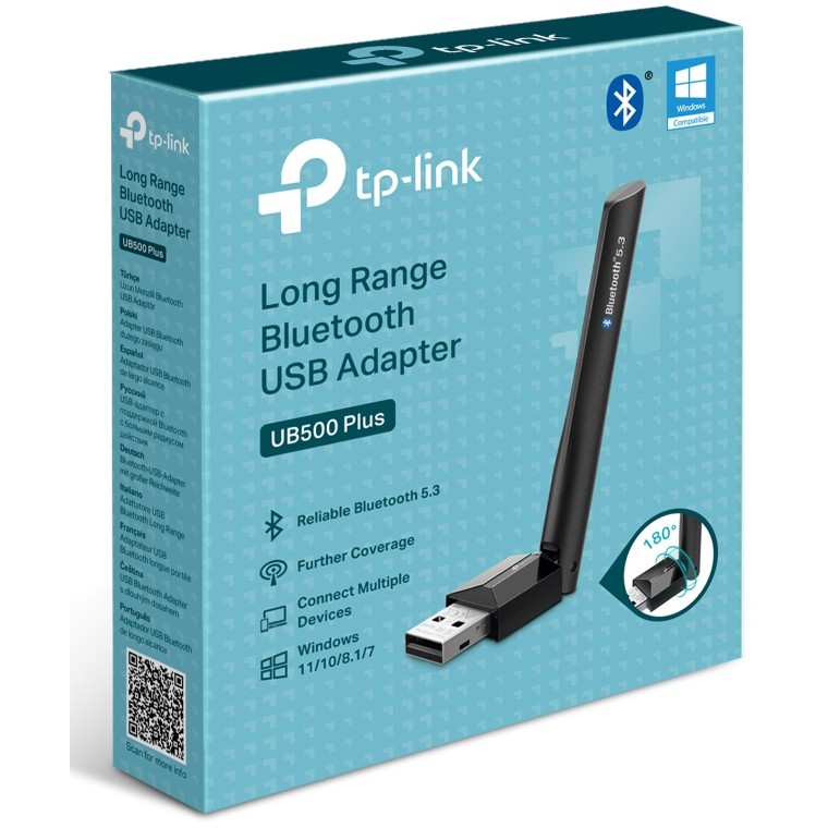 Adapter TP-LINK UB500 Plus Bluetooth 5.3 USB-3