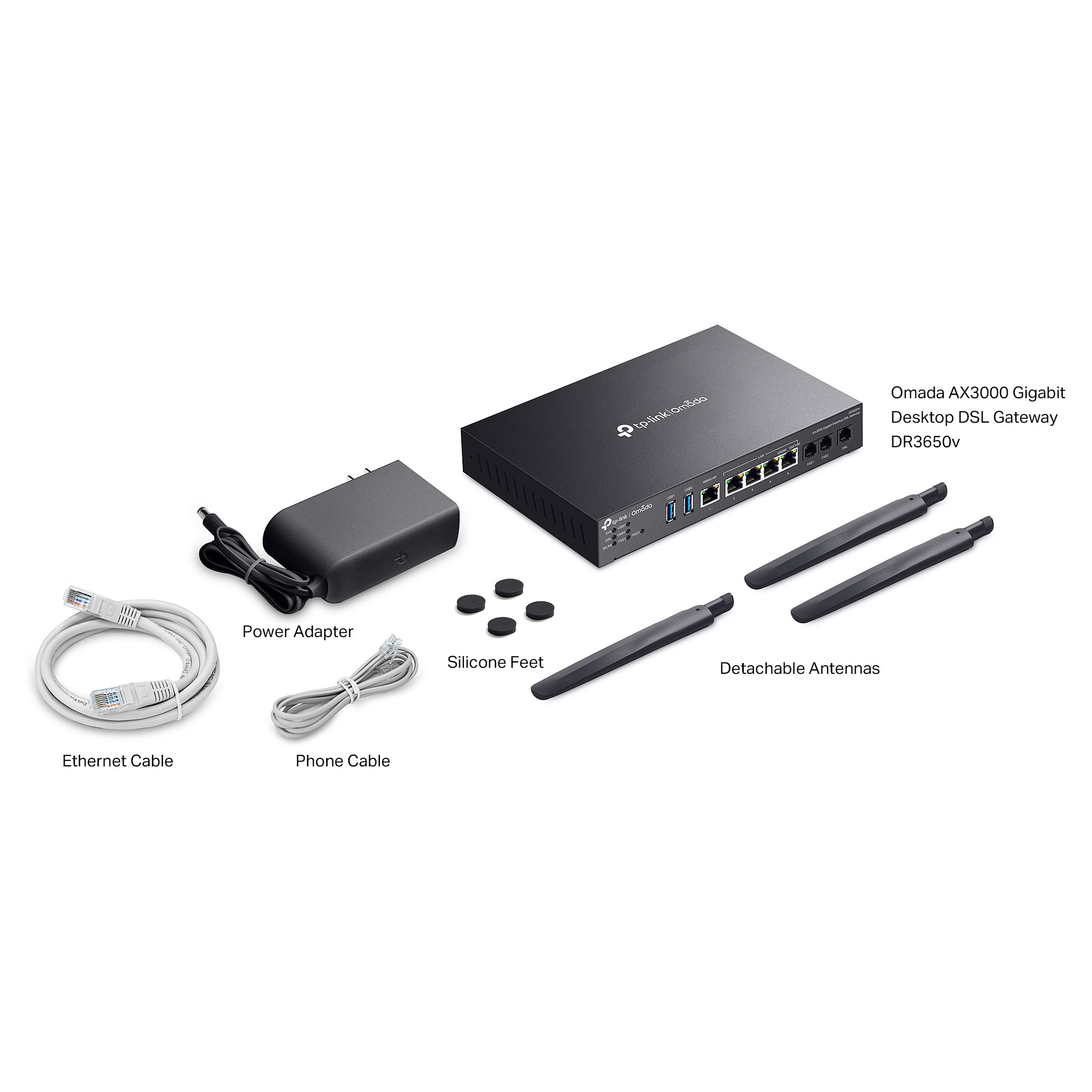 Desktop DSL Gateway TP-LINK Omada DR3650v(EU) AX3000 Gigabit-5
