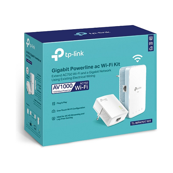 Powerline adapter TP-LINK TL-WPA7519 KIT (WL/AC/AV1000)-6