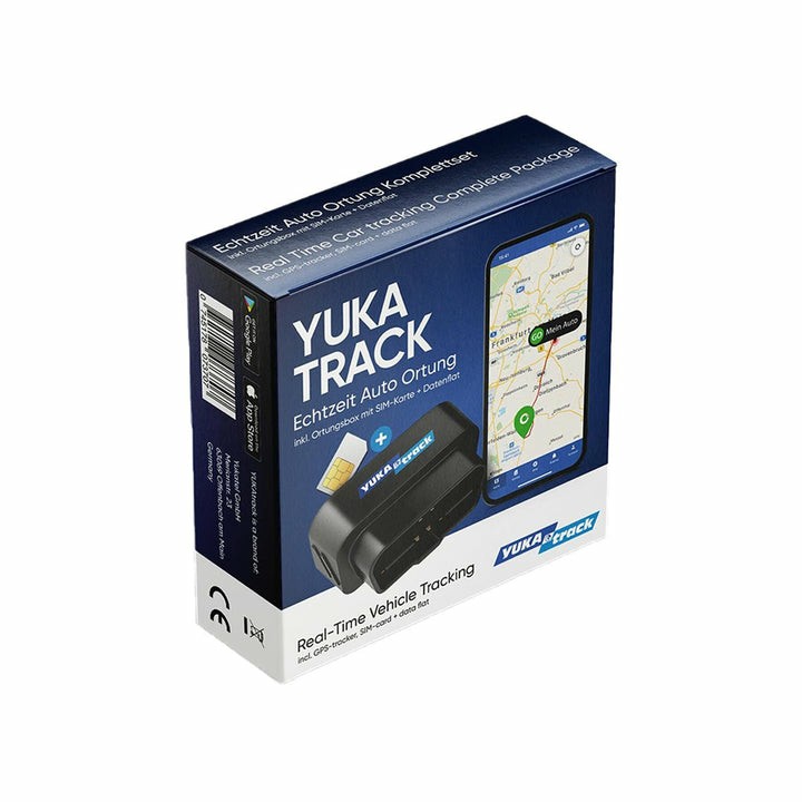 GPS TRACKER YUKAtrack AIO OBD2 Car Tracker with SIM + Data Flat-7