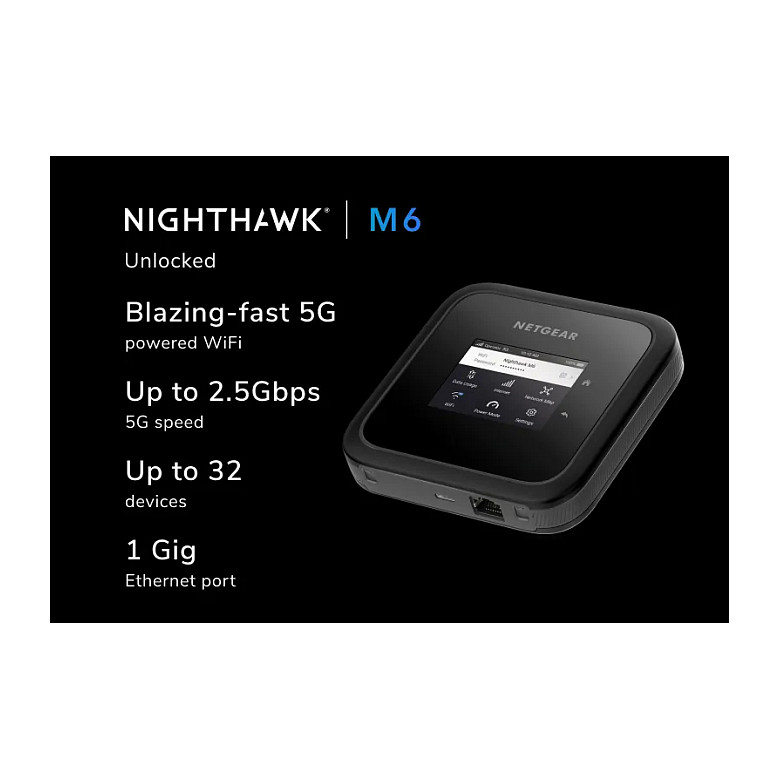 Router NETGEAR Nighthawk MR6150-100EUS 5G WIFI6-1