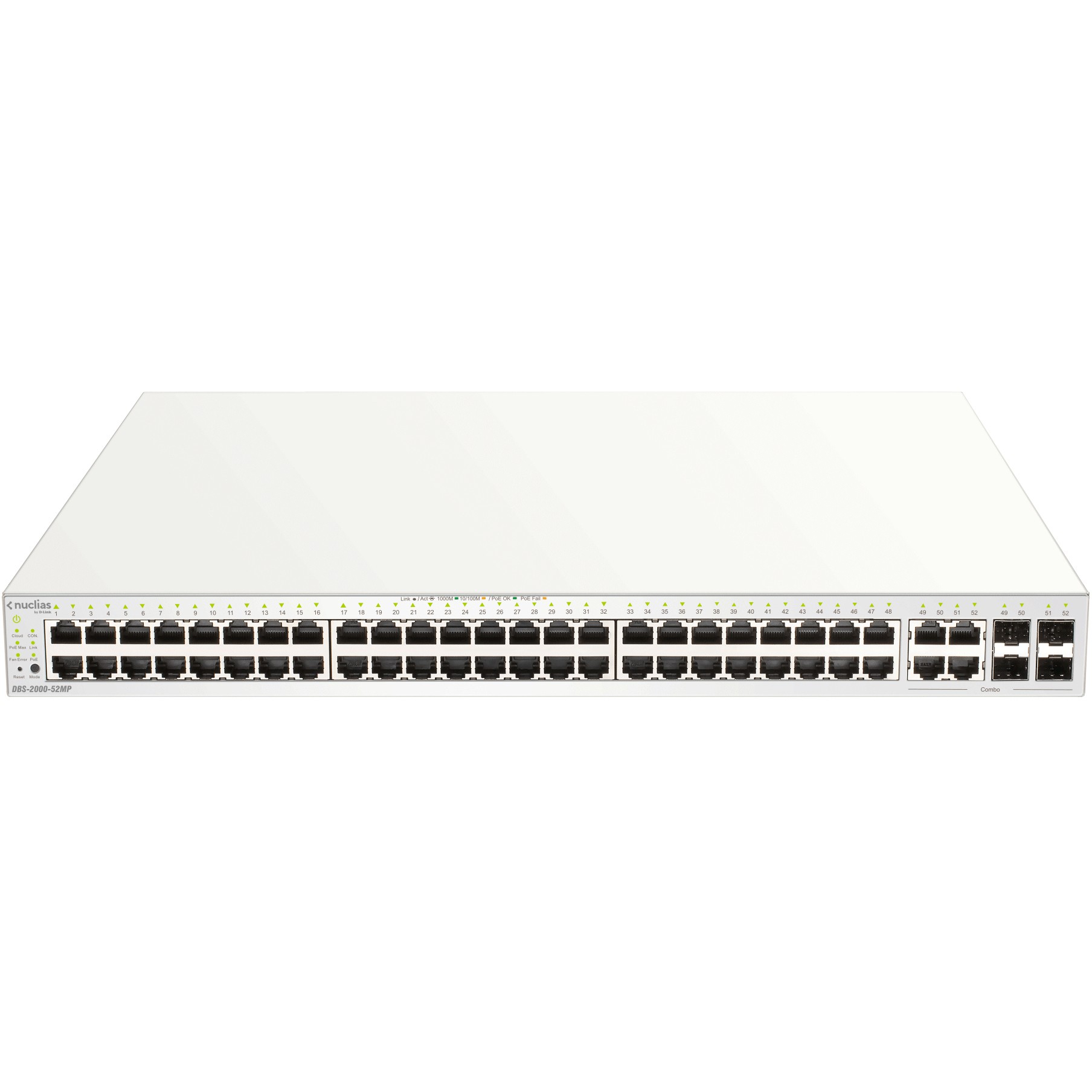 Preklopnik D-LINK DBS-2000-52MP 52-Port L2 PoE+ Gigabit-0
