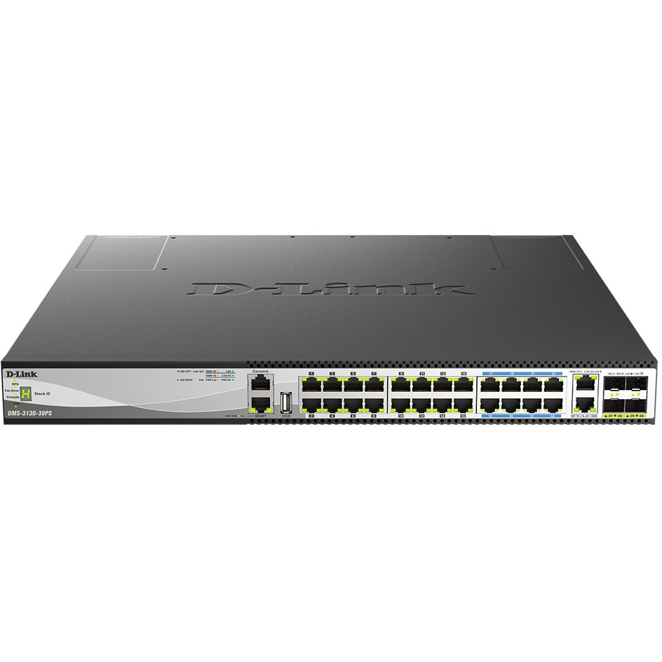 Switch D-LINK DMS-3130-30 Port PoE Multi-Gigabit