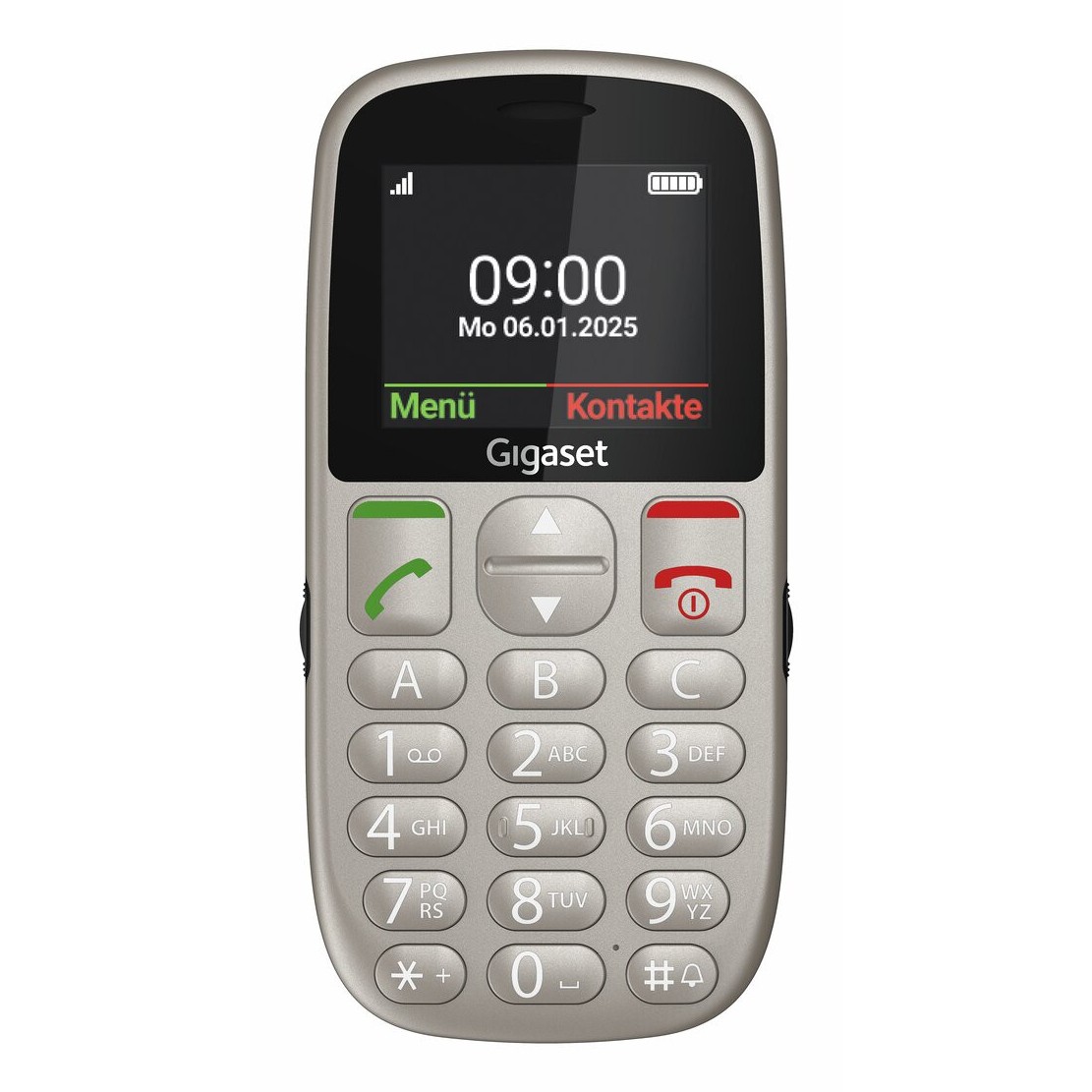 Mobilni telefon GIGASET GL395 Dual Sim Silver-0