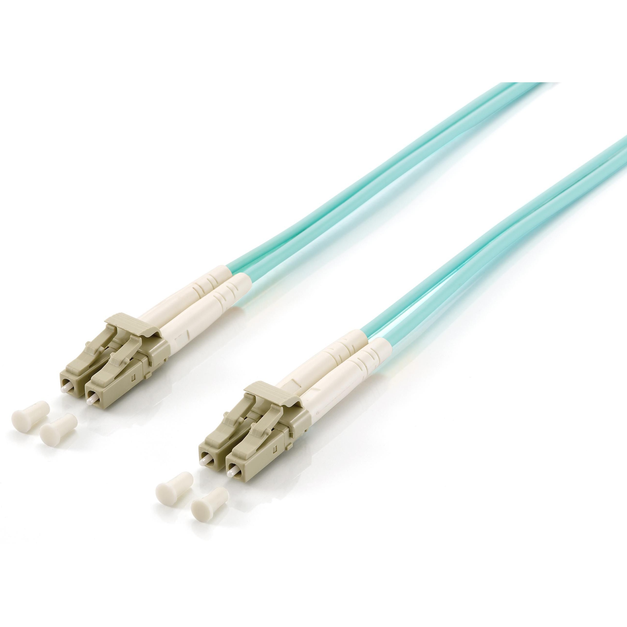 Kabel EQUIP LWL Patchkabel LC->LC 30.00m Multimode Duplex OM3 turq