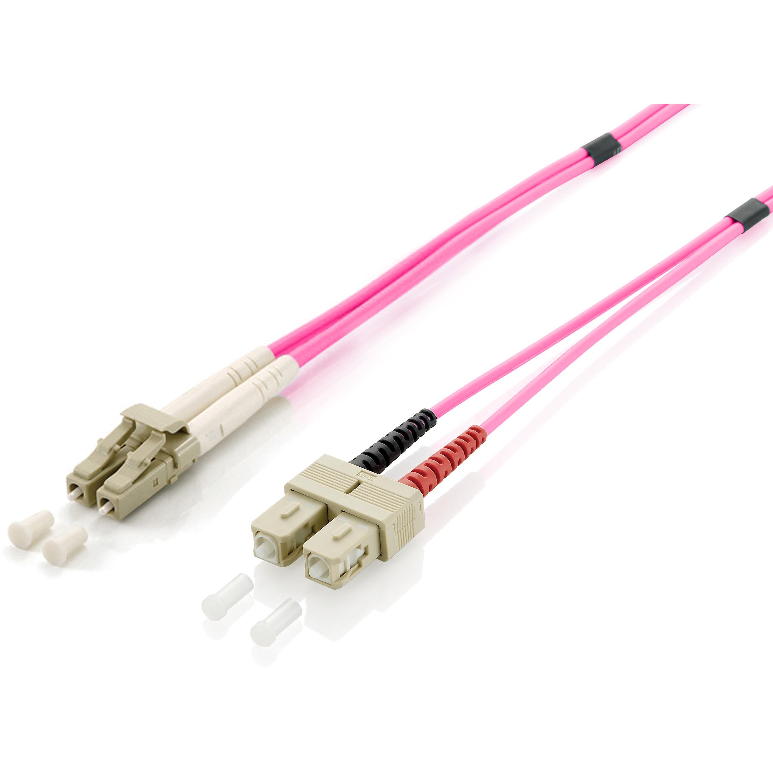 Kabel EQUIP LWL Patchkabel LC->SC 0.50m Multimode Duplex OM4 vi Polybeutel