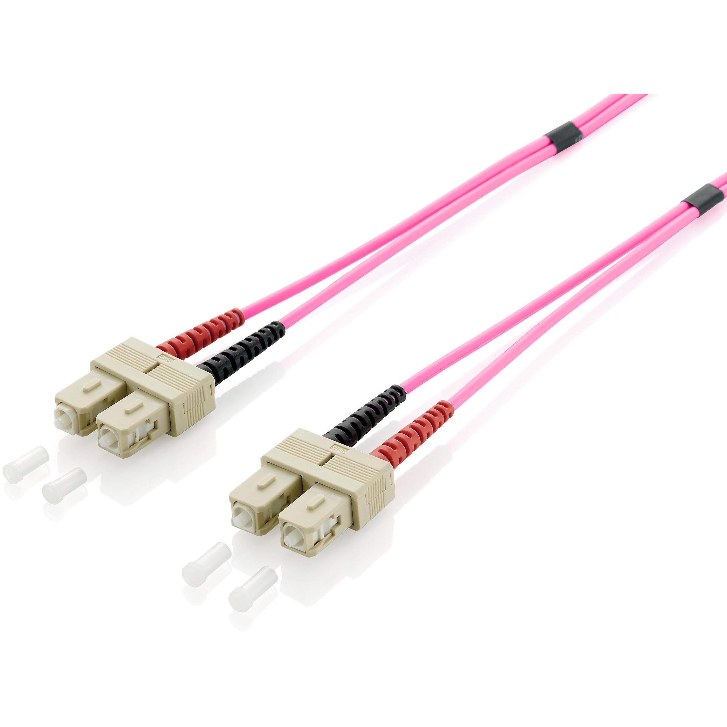 Kabel EQUIP LWL Patchkabel SC->SC 5.00m Multimode Duplex OM4