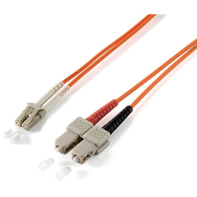 Patch kabel EQUIP LWL LC->SC 1.00m Multimode Duplex OM1