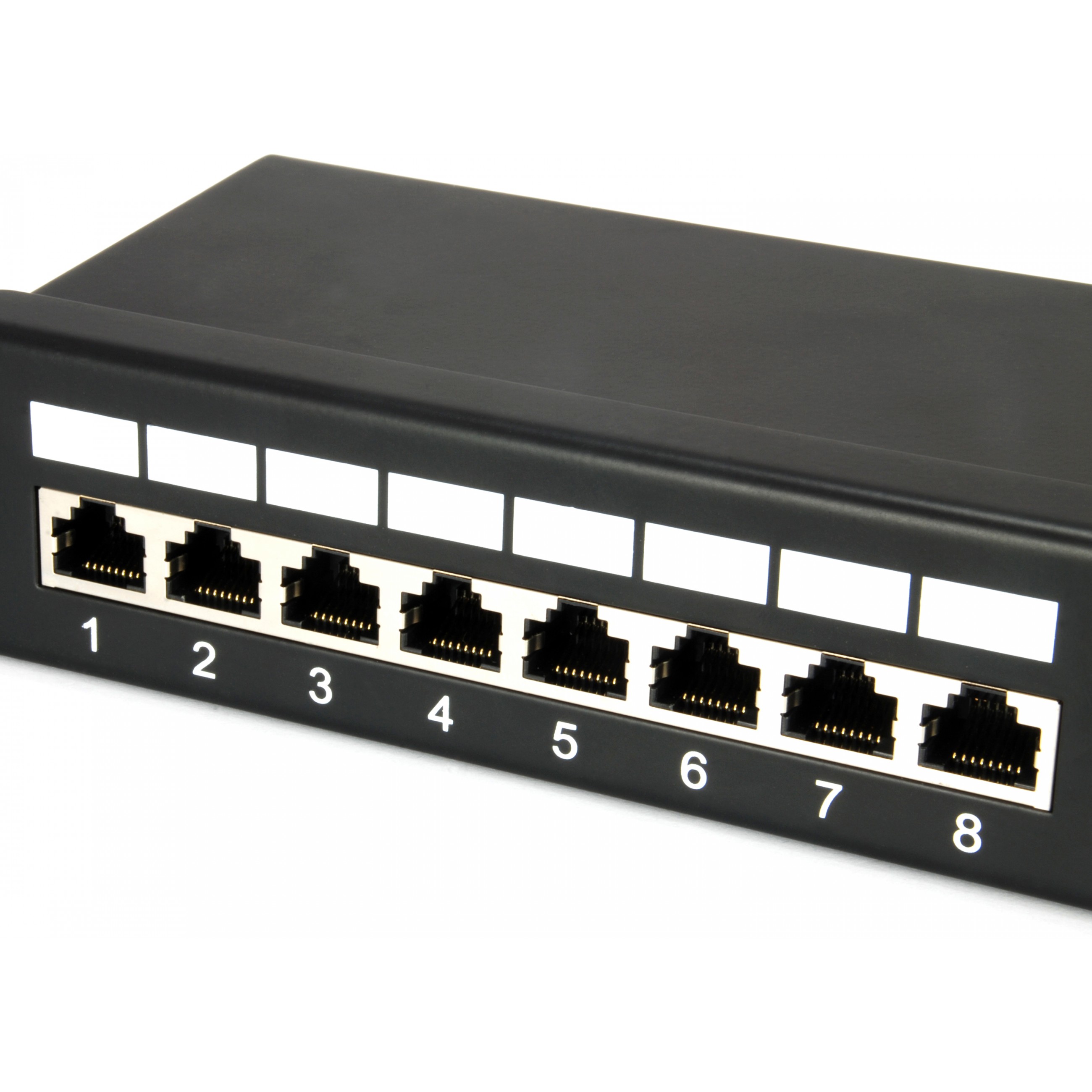 Patchpanel EQUIP 24x RJ45 Cat5e 19" FTP 1HE crna boja-2