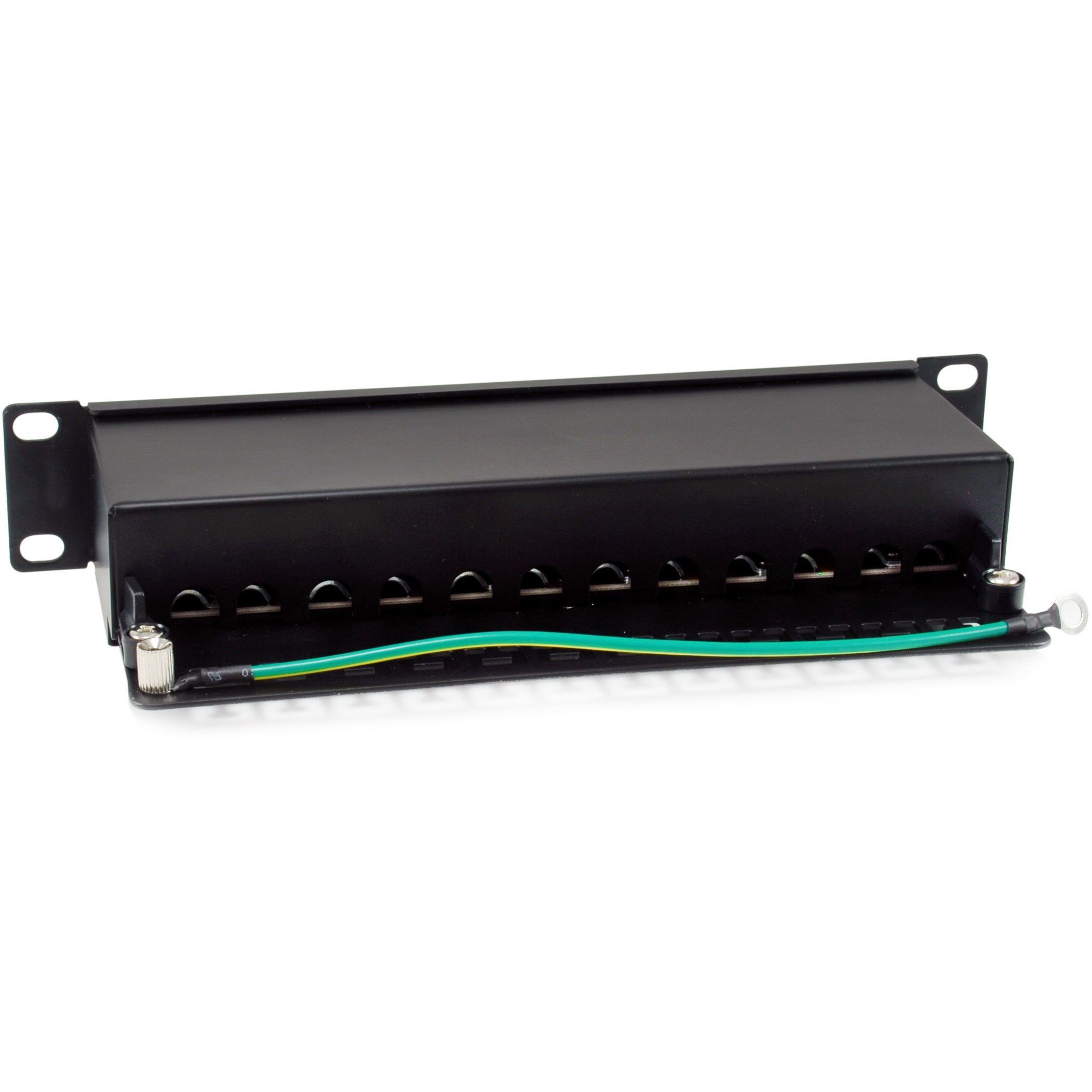 Patchpanel EQUIP 12x RJ45 Cat6A 10" FTP 1HE Premium crna boja-1