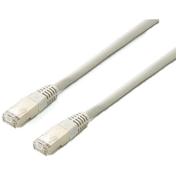 Kabel EQUIP Patchkabel Cat6A S/FTP 2xRJ45 15.00m siva boja
