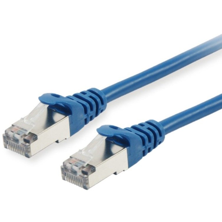 Kabel EQUIP Patchkabel Cat6A S/FTP 2xRJ45 10.00m plava boja
