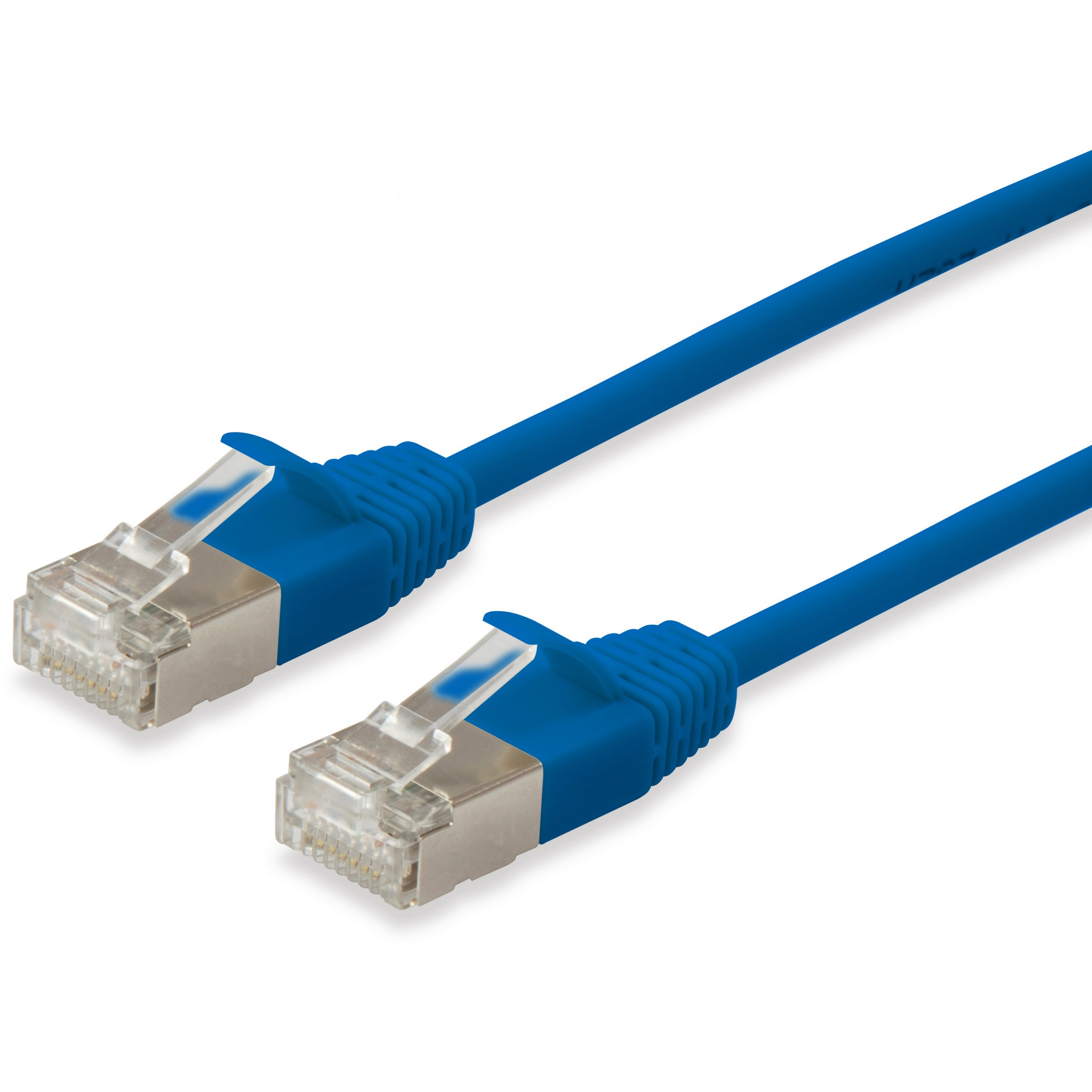 Kabel EQUIP Patchkabel Cat6A F/FTP 2xRJ45 0.50m plava boja