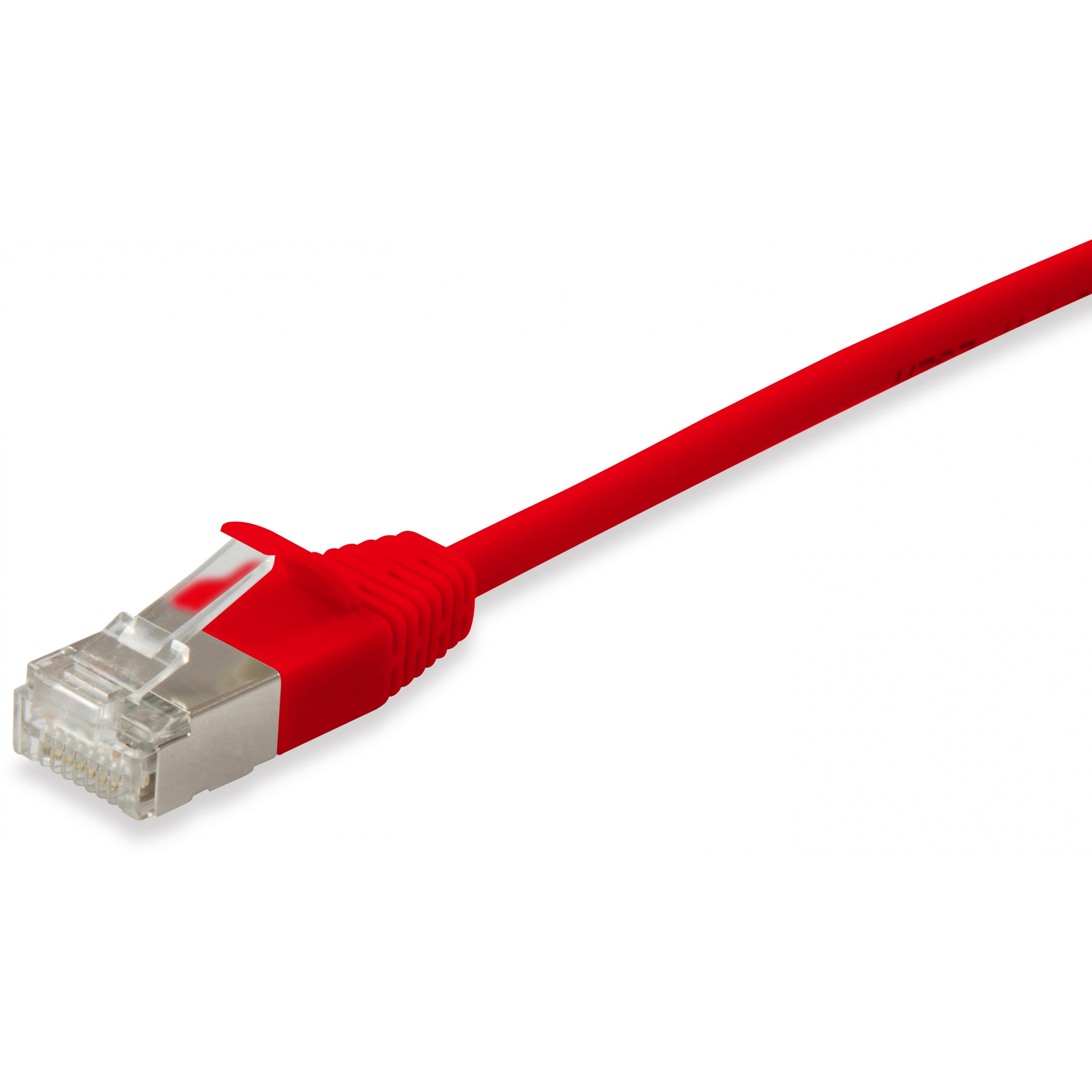 Kabel EQUIP Patchkabel Cat6A F/FTP 2xRJ45 0.50m rot Slim LSZH Polybeutel-1