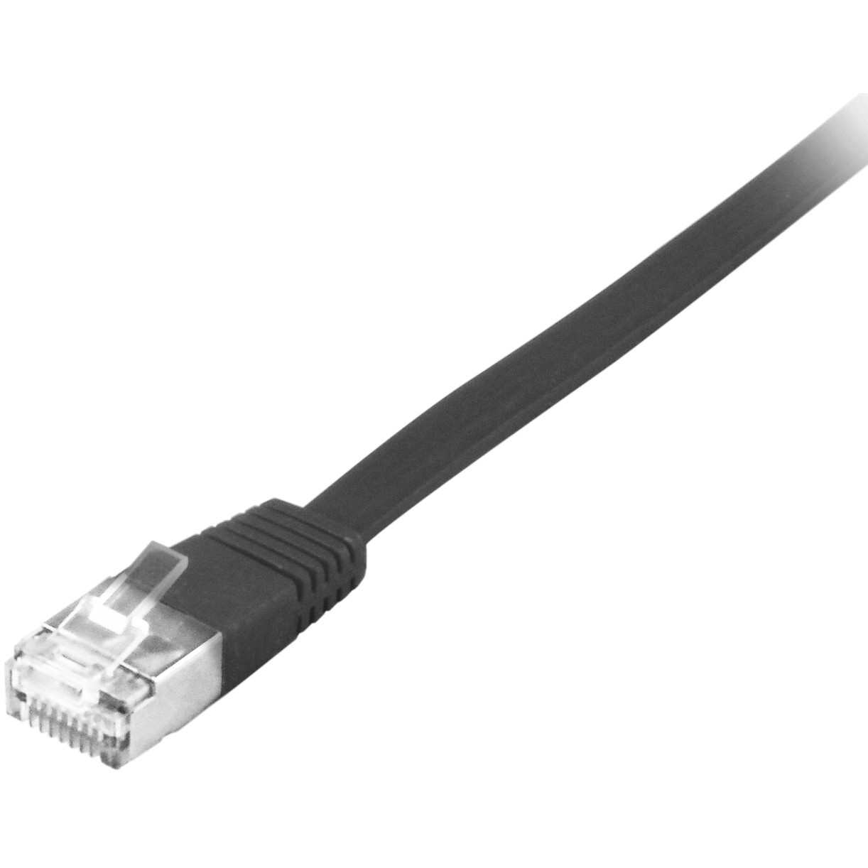 Kabel EQUIP Patchkabel Cat6A U/FTP 2xRJ45 0.50m sw Flach LSZH Polybeutel-1