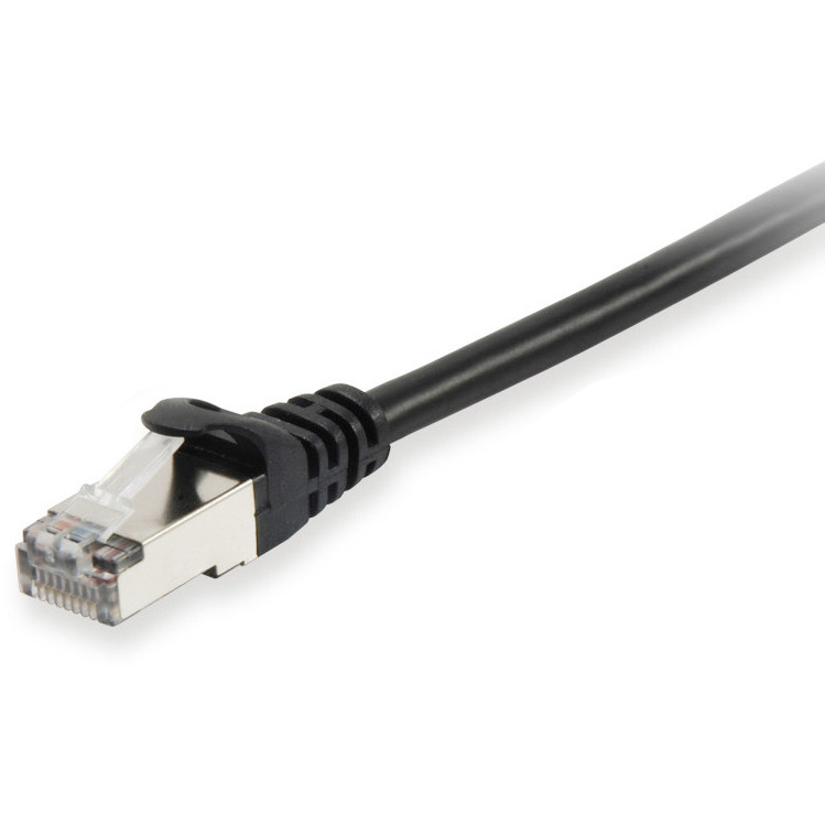 Kabel EQUIP Patchkabel Cat6 S/FTP 2xRJ45 0.25m crna boja-1