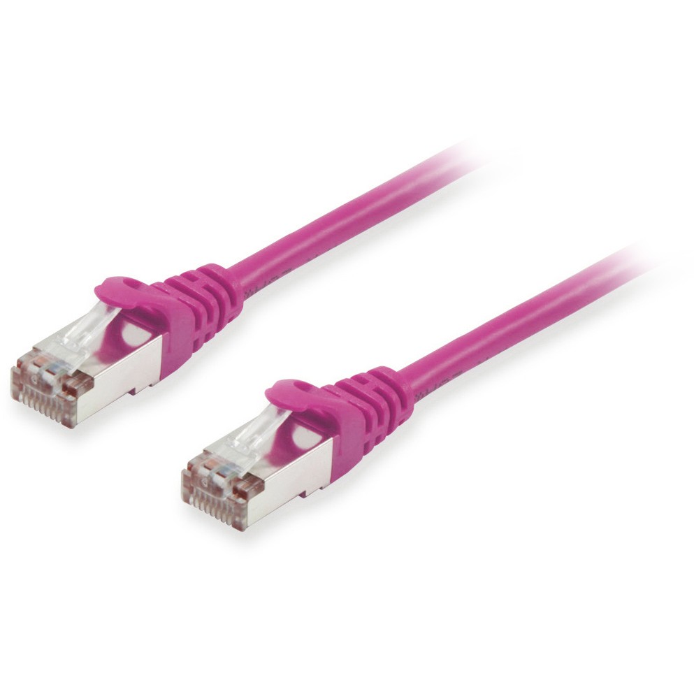 Kabel EQUIPE Equip Patchkabel Cat6A S/FTP 2xRJ45 15.00m lila-0