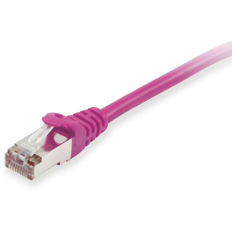 Kabel EQUIPE Equip Patchkabel Cat6A S/FTP 2xRJ45 15.00m lila-1