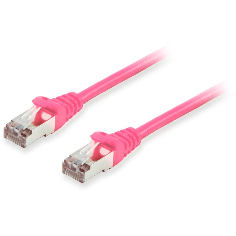 Kabel EQUIP Patchkabel Cat6A S/FTP 2xRJ45 15.00m pink